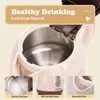 Close-up view of the interior of an electric kettle, with inset images highlighting its features. Podgląd zdjęcia produktu