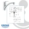 Jednouchwytowa bateria zlewozmywakowa Grohe Eurosmart, 1/2" Podgląd zdjęcia produktu 3