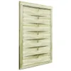 vidaXL Portail de jardin Pin imprégné 100x125 cm Vert Voir les images du produit 1
