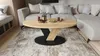 Design Couchtisch Lova oval 110x45x60 cm Wohnzimmertisch Produktbild-Vorschau 2