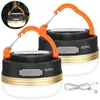 Campinglampe LED 2er Set USB wiederaufladbar 1800mAh Produktbild-Vorschau 1