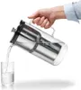 A hand is pouring water from a pitcher into a glass. Náhľad obrázku produktu
