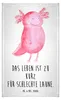 Mr. & Mrs. Panda Handtuch Axolotl Glücklich - Weiß - Produktbild-Vorschau 1