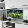 Küchenrückwand Spritzschutz Glas mit Motiv Kiwi und Wasser Produktbild-Vorschau 2