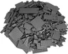 A pile of dark gray LEGO bricks. Náhled obrázku produktu