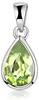 MATERIA Peridot hanger, zilver 925, groen, druppelvorm, Productafbeelding-voorbeeld 9