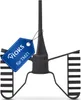 A black kitchen appliance attachment with a blue tag attached. Produktbild-Vorschau