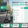 EGRET E-Roller mit Sitz & Straßenzulassung, max. 20 km/h, Produktbild-Vorschau 4