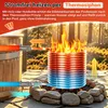 Vigevee Poolheizung Feuertonne Pool Paletten Heizspirale Produktbild-Vorschau 5