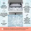 Klarstein Machine a Glacons pour la Maison, Capacité de Voir les images du produit 2