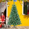 LZQ Arbre de Noël artificiel 120cm Sapin avec support en Voir les images du produit 5