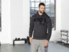 Uncle Sam sportlicher Sweatpullover mit Kapuze & Logoprint Produktbild-Vorschau 2