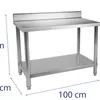 Expondo Royal Catering Table de travail en acier inoxydable Voir les images du produit 9