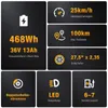HITWAY E Bike 27,5 *2,35 Zoll Elektrofahrräder Pedelec Produktbild-Vorschau 2