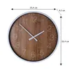 H&S Decoration | Horloge murale - Ronde - 25 cm - Aspect Voir les images du produit 4