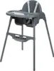 A dark grey high chair is shown against a white background. Produktbild-Vorschau