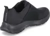 A black Skechers shoe shown from the side and back. Produktbild-Vorschau