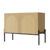 Mueble aparador Merax con 2 puertas, cómoda con patas de Vista previa de la imagen del producto 9
