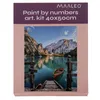 Maaleo 22785 Malowanie liczbami - Pejzaż górski 40 x 50 cm Podgląd zdjęcia produktu 11