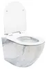 Misa WC Carlos Granit Matt Slim Duroplast, bezkołnierzowa, Podgląd zdjęcia produktu 6
