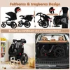 COSTWAY Dreirad Kinderwagen, Reisebuggy mit Produktbild-Vorschau 7