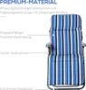 2er-Set Liegestuhl Set mit Kissen klappbar Sonnenliege 5 Produktbild-Vorschau 7