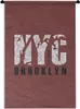 MuchoWow® Wandteppich Wandbehang New York - NYC - Karte Produktbild-Vorschau 1