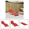 The Living Store Sonnenliegen-Auflage Rot 186x58x3 cm Produktbild-Vorschau 10