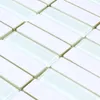 Keramik Glas Mosaikfliesen Romana Weiss Glänzend Produktbild-Vorschau 2