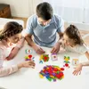 Montessori drewniane klocki układanka edukacyjna 155 el. Podgląd zdjęcia produktu 6