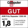 AVM FRITZ!Repeater 1200 AX Podgląd zdjęcia produktu 35