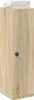 A tall, narrow wooden cabinet with a folded towel on top. Anteprima dell’immagine prodotto