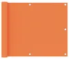 vidaXL Balkon-Sichtschutz Orange 75x300 cm Oxford-Gewebe Produktbild-Vorschau 5