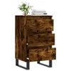 vidaXL Sideboard Räuchereiche 40x35x70 cm Holzwerkstoff Produktbild-Vorschau 4