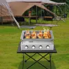Gasgrill für Garten und Camping - BBQ 4-Brenner - LPG Produktbild-Vorschau 4