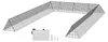 VEVOR tunnel per polli, 600 x 400 x 61,5 cm, pollaio per il Anteprima dell’immagine prodotto 1