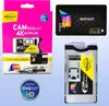 A collage of product packaging, a smartcard, and a CAM module for a Tivùsat 4K Ultra HD service. Náhľad obrázku produktu