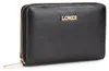 L.CREDI Geldbörse Sohanni Zip Around Wallet Black schwarz Produktbild-Vorschau 3