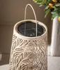 Dehner Solar-Laterne Olea Ø20 x H32 cm – LED Gartenleuchte, Produktbild-Vorschau 3