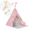 Nukido NK-406 Dětské teepee - růžové Náhled obrázku produktu 11
