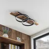 Lindby LED-Deckenleuchte Sentoa, Holz, 75 cm lang, 3.000 K Produktbild-Vorschau 3