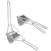 Two stainless steel potato mashers are shown against a white background. Anteprima dell’immagine prodotto