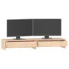 vidaXL Monitorständer 100x27x15 cm Massivholz Kiefer Produktbild-Vorschau 3