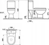Dětské WC kombinace PETIT, vertikální/horizontální vývod, Náhled obrázku produktu 14