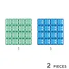 Cleverclixx Große Grundplatten Blau Grün 2er Set, Produktbild-Vorschau 5