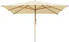 anndora Sonnenschirm - Natural - Sonnenschirm 4x4m eckig Produktbild-Vorschau 1
