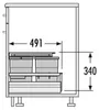 Hailo Abfallsammler 3620461 Separato-K 450 Einsatz 2x 8 + Produktbild-Vorschau 4