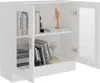 vidaXL Vitrinenschrank Weiß 82,5x30,5x80 cm Holzwerkstoff Produktbild-Vorschau 7