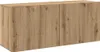 vidaXL TV nástěnná skříňka Artisan dub 100x30x41 cm Náhled obrázku produktu 1