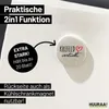 Huuraa Magnet Krefeld verliebt 59mm Kühlschrankmagnet rund Produktbild-Vorschau 3